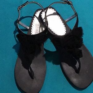 Rampage black sandals